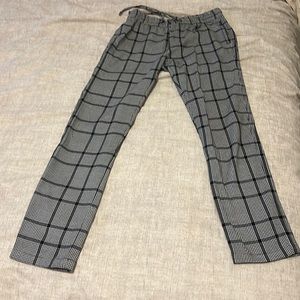 Checkered Topman Pants